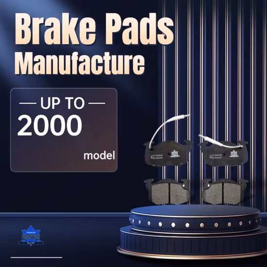 Toyota Corolla Beeman A634K /D2183용 섀시 부품 브레이크 패드